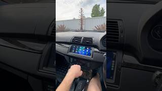 BMW X5 e53 Android Apple CarPlay Instal XTRONS IQ1453BH