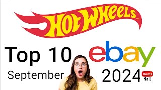Top 10 Most Expensive Hot wheels Sold on EBAY for September 2024