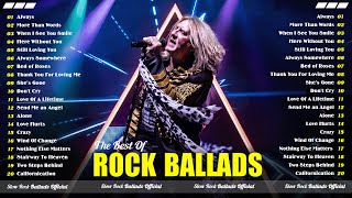 Scorpions, Aerosmith, Bon Jovi, U2, Led Zeppelin, Eagles - Best Rock Ballads of The 70s, 80s, 90s