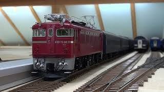 ED75 スハ43系 10系客車 急行編成 OJゲージ 鉄道模型