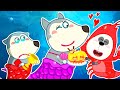 Mermaid Lycan Feels Jealous! Mommy Always Love You 🐺 Funny Stories for Kids @LYCANArabic