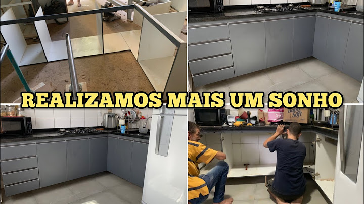 NOSSO ARMÁRIO PLANEJADO NA COZINHA 😍