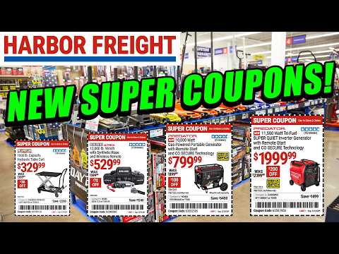 Harbor Freight Coupon History