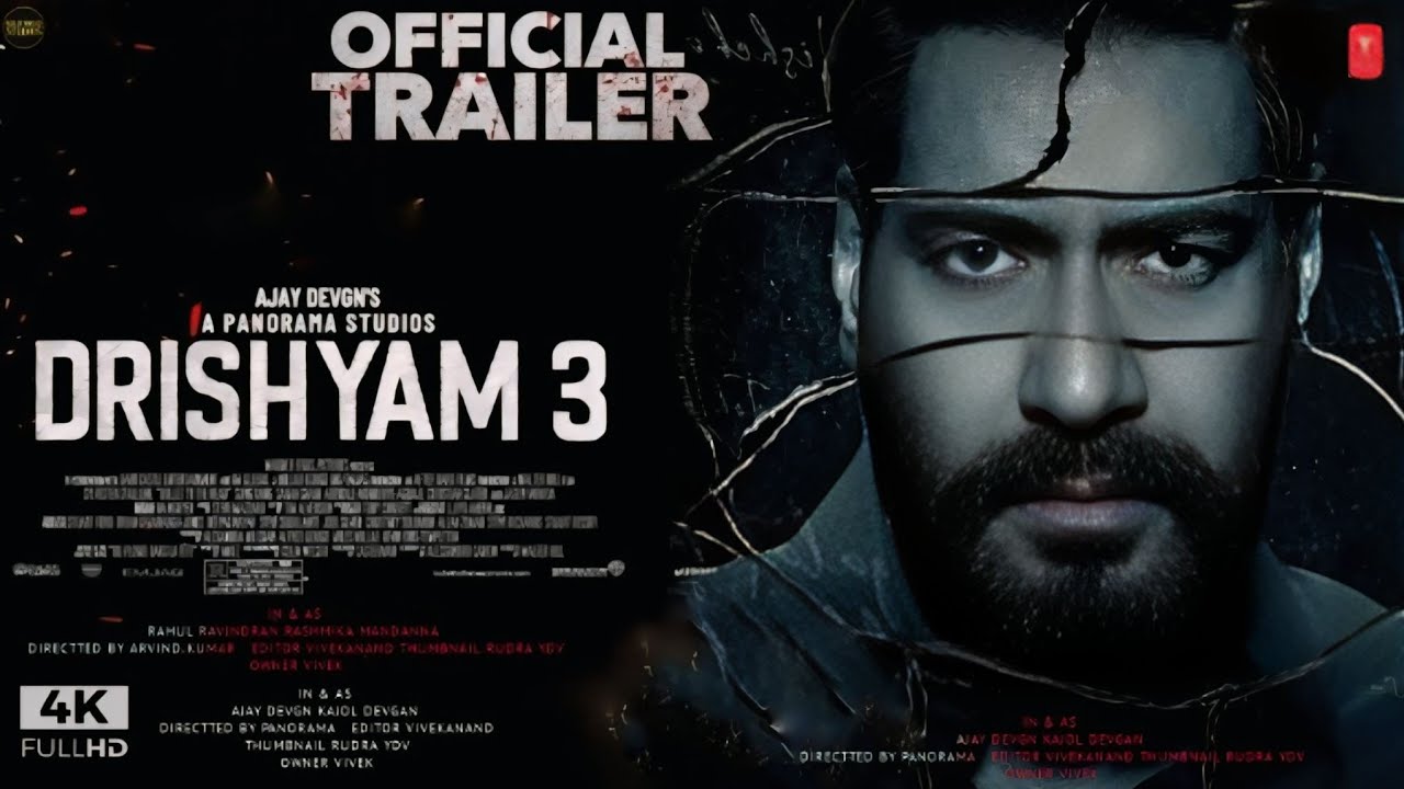 DRISHYAM 3 Official Trailer Ajay Devgan Ali Fazal Tabu Kajol drishyam-3-official-trailer-ajay-devgan-ali-fazal-tabu-kajol
