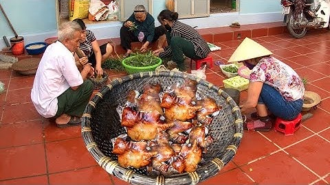 Bữa Cỗ Thịt Chó Trong Ngày Giỗ Tổ Tiên Trên Quê Lúa Thái Bình
