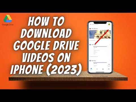 How To Download & Save Google Drive Videos On iPhone ✅