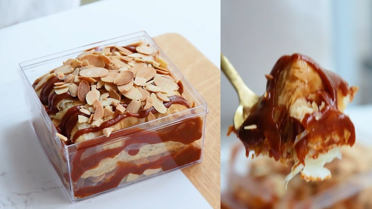 Resep Caramel Layer Bittersweet by Najla yang Viral, Pastry in The Box