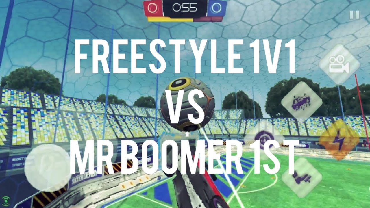 Freestyle 1v1 vs Mr Boomer 1st + Discord Server Announcement