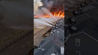 Autonomous Residential Fire Suppression Systems Deploy in Response to Incoming Wildfire