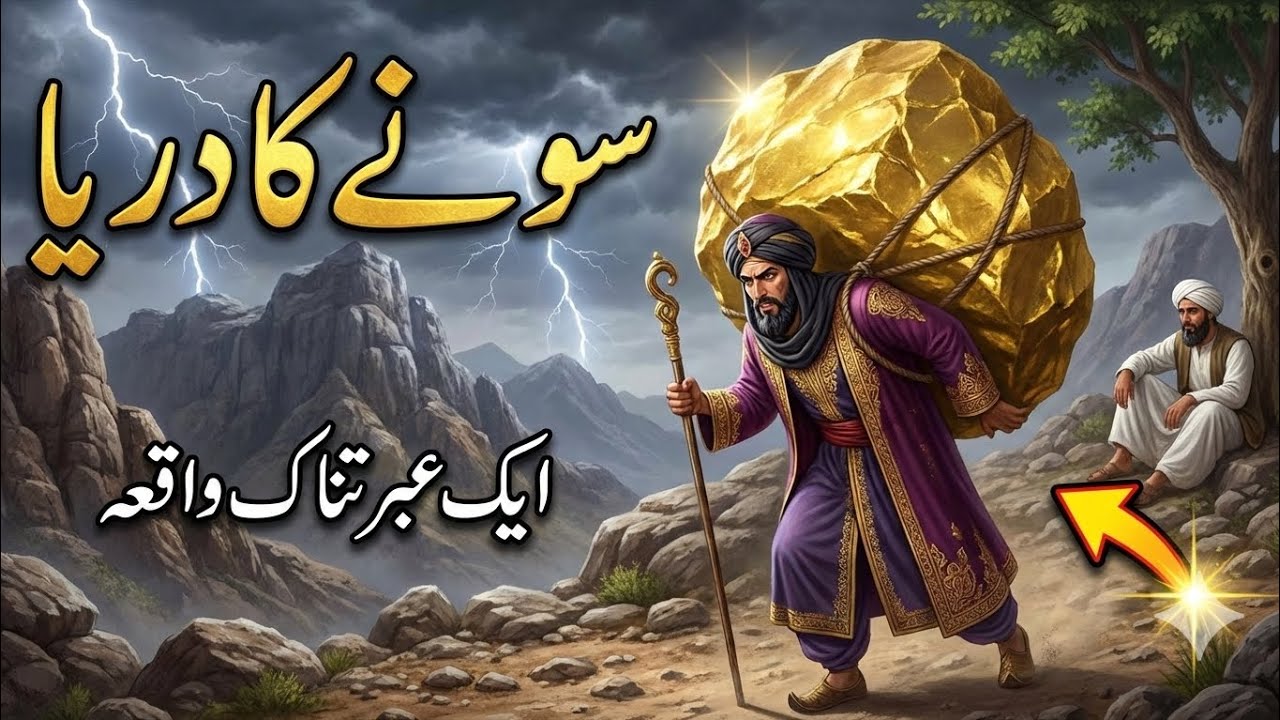 Sone ka Darya: Ek Ibratnak Waqia (The Riverof Gold) Islamic Moral story