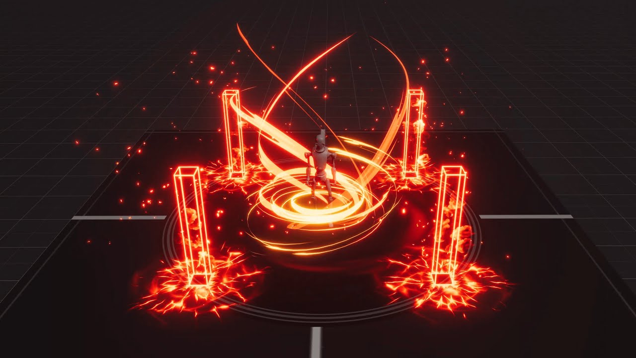 Power Up VFX - Unity - YouTube