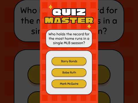 Quiz Master | Sports | Records | Beginner’s Luck