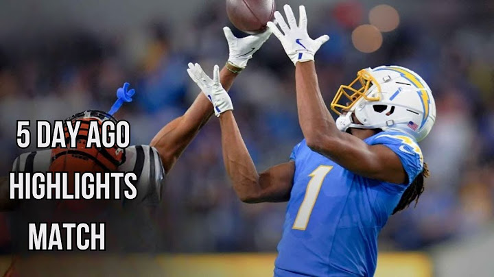 Cincinnati Bengals vs  Los Angeles Chargers Game Highlights   NFL 2024