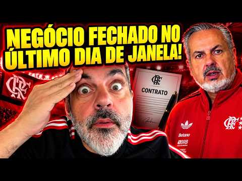 TUDO CONFIRMADO! NEGÓCIO FECHADO NO ÚLTIMO DIA DE JANELA E LATERAL ASSINOU ATÉ DEZEMBRO!