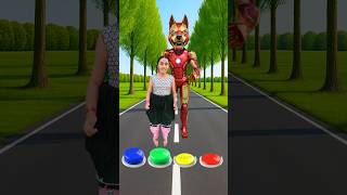 I Jump All Color On To Cat, Dog, Elephant & Alien    