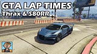 Fastest Supercars (Thrax & S80RR) - GTA 5 Best Fully Upgraded Cars Lap Time Countdown