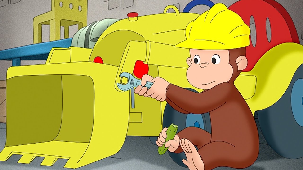 ジョージ、おもちゃを修理する 🐵 おさるのジョージ