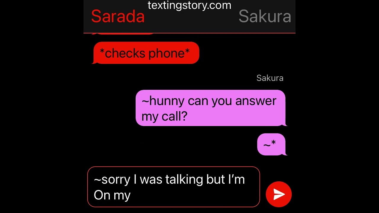 New story! Borusara texting story