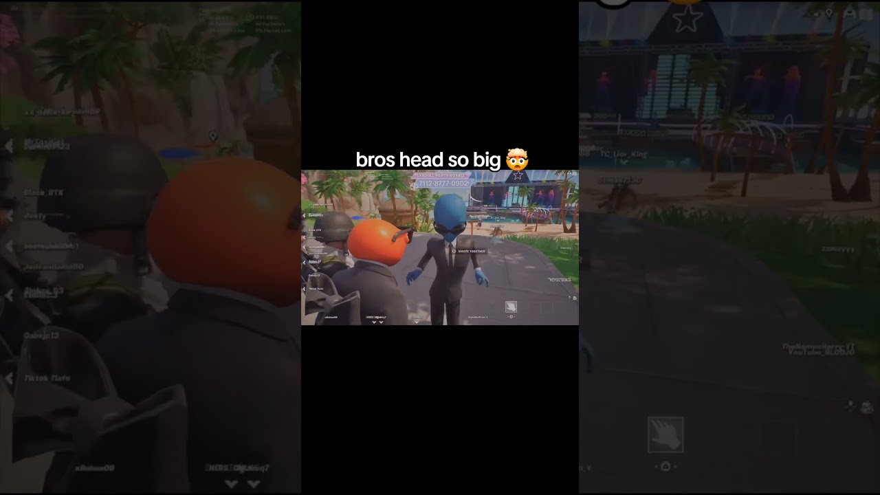 У этого парня такая большая голова 🤯