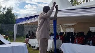 Bishop Anur Ayom speech during Achol Makuol funeral live in Eldoret