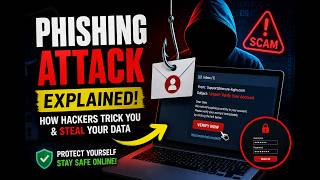 “Phishing Attack Explained: How Hackers Trick You & Steal Your Data (Full Guide)”