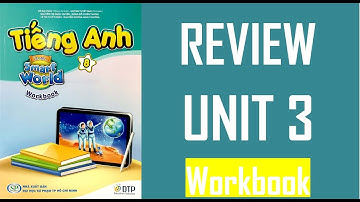 [TIẾNG ANH 8] I Learn Smart World - Workbook -  UNIT 3. PROTECTING THE ENVIRONMENT - REVIEW
