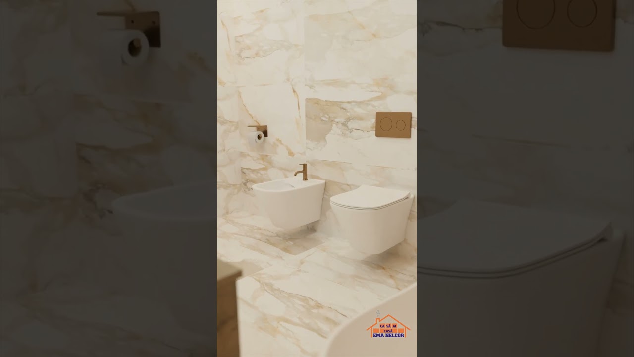 Luxury Bathroom Design – 3D Render Using Blender Cycles