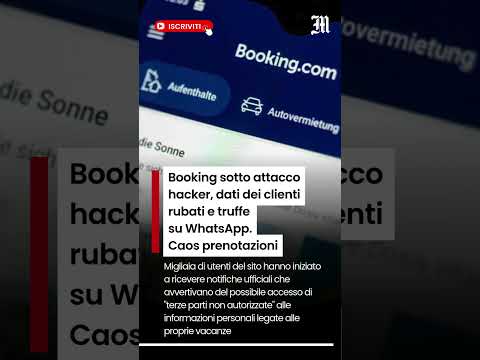 Video Booking sotto attacco hacker, dati dei clienti rubati e truffe su WhatsApp