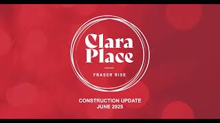 Clara Place, Fraser Rise | Project Update