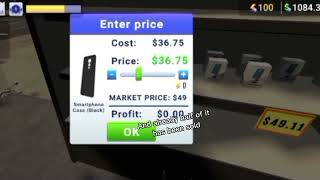 Playing Electronic Store Simulator 3d for the first time!