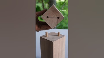 Tips for Perfect Dowel Joints. #shorts #woodworking #diy