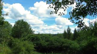 6 -12 Hours - Wilderness Overlook Blue Sky & Clouds - Wilderness Relaxation - Meditation - Sleep