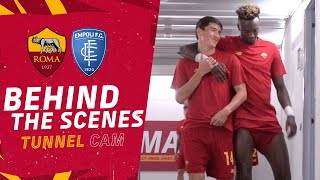 BEHIND THE SCENES ? | Roma v Empoli | Tunnel CAM 2021-22