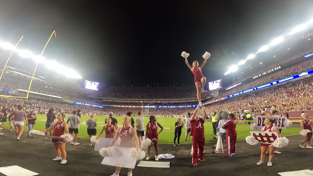 Last 1:21 of Texas A&M vs Alabama + Field Storming from Million Dollar Band POV