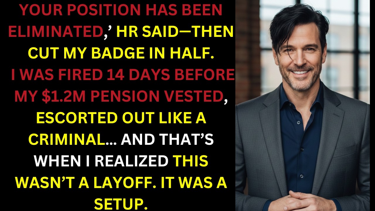 They Fired Me 14 Days Before My $1.2M Pension Vested... BIG MISTAKE