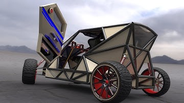 Solidworks: 3D Armoured Car Concept Design (Part-1)