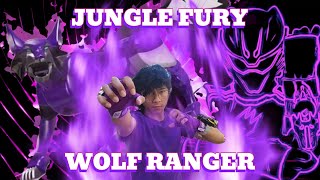 Wolf Ranger Fan Morph Power Rangers Jungle Fury