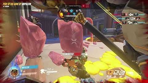 4 kills while dead - Overwatch - Torbjorn (Napoleon)