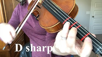 How to play D sharp on the A string (extended 3rd finger on Violin)