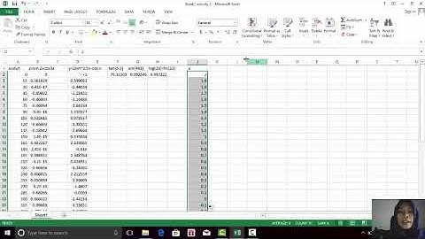 Cara membuat persamaan dan grafik di Microsoft Excel oleh Nurlaila Rambe FPK UNRI 2018
