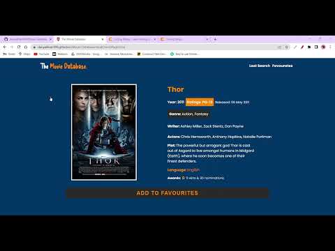 IMDB Clone Coding Ninjas Skill Test Front End