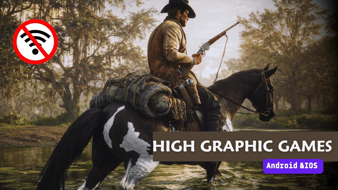 The best offline mobile games with ultra-realistic graphics inspired by Red Dead Redemption