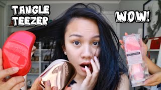 Expensive Hair Brush ? Tangle Teezer detangling hair brush ! does it work?