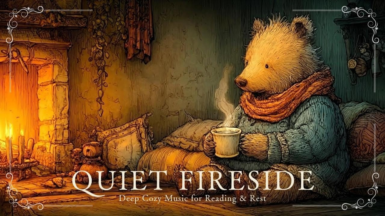 [Celtic Music] A Quiet Fireside Night — Deep Cozy Music for Reading & Rest