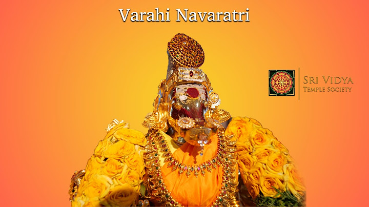 Varahi Navaratri - Day 9 - Jul 03 2025