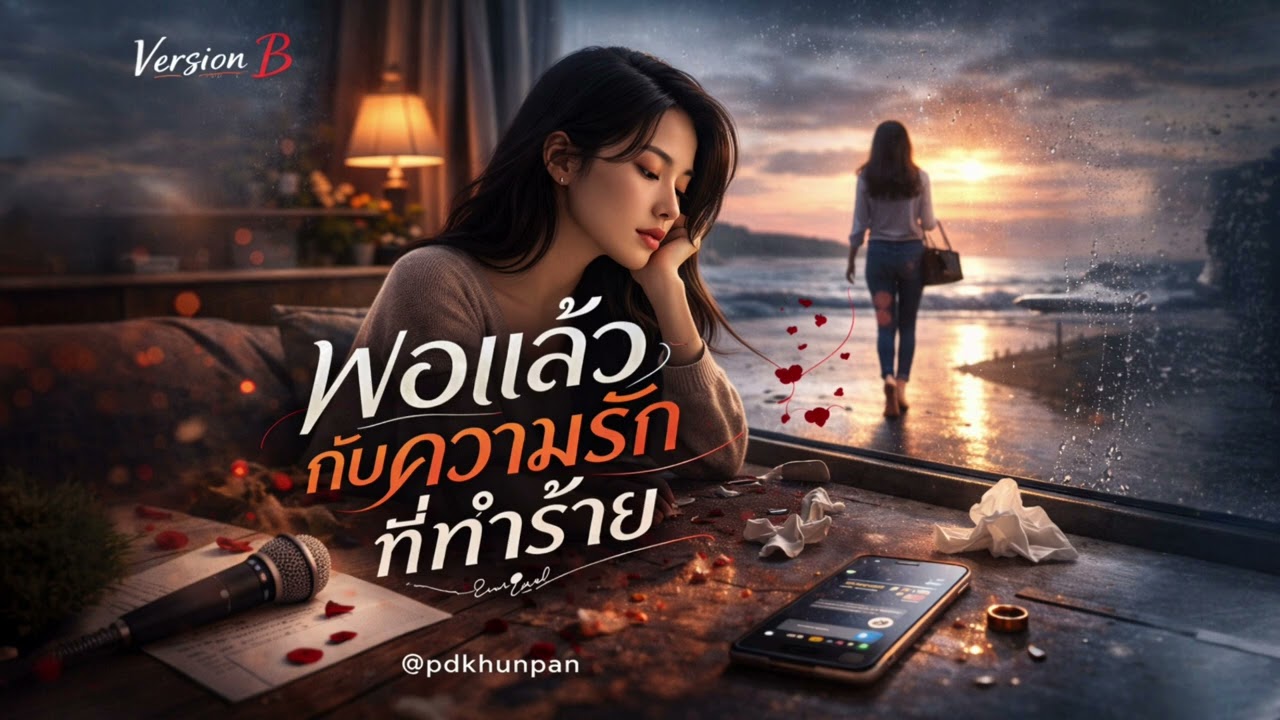 พอแล้วกับความรักที่ทำร้าย | Version B / @pdkhunpan 