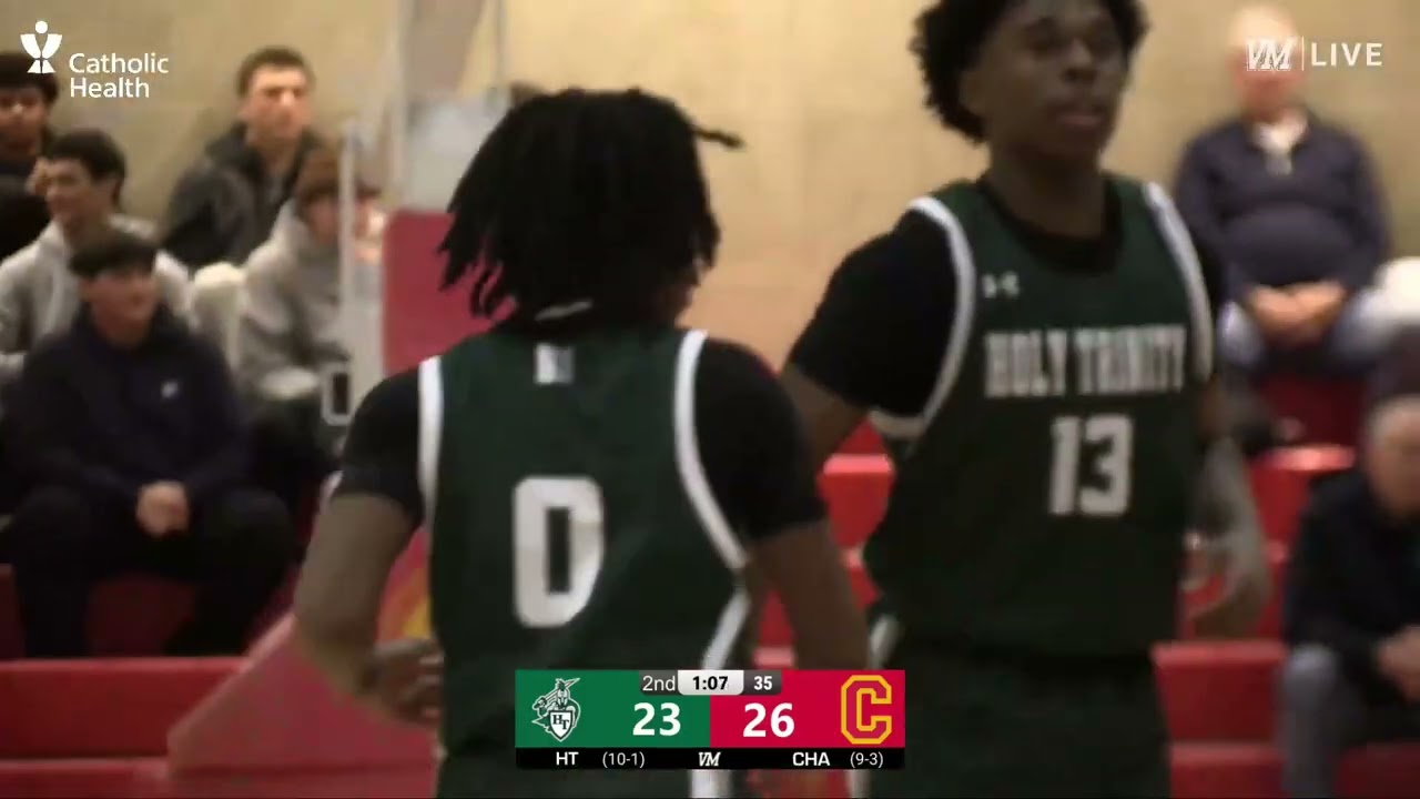 Highlights: New York Catholic League Basketball - Holy Trinity vs Chaminade - 1-6-26