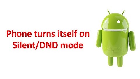 Auto silent mode Android | Turn itself on silent mode