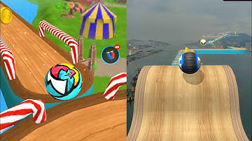 Sky Ball Jump VS Going Balls Gameplay Walkthroungh Android IOS Level 153