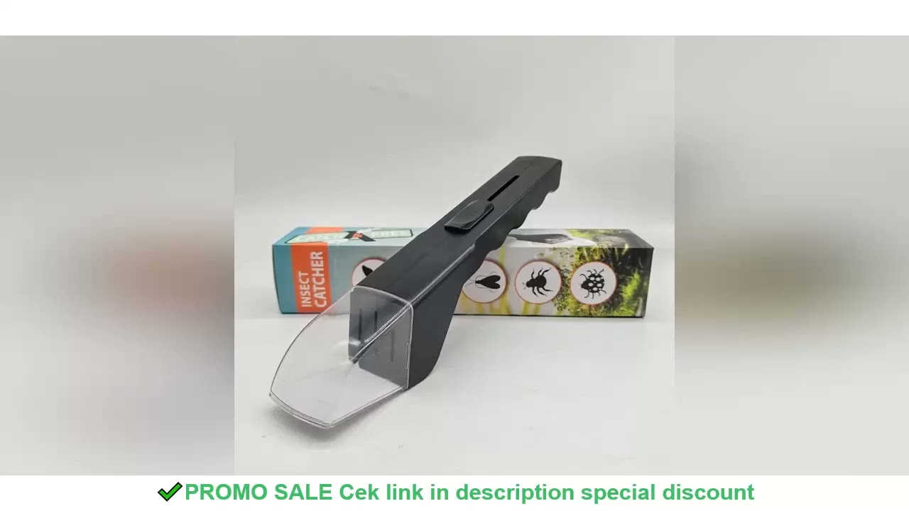 Handheld Insect Catcher for Efficient Spider, Bee, and Insect Trapping at Home